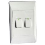 Build It Light Switch 2 Lever 1 Way 2X4 Inch