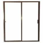 Robmeg Sliding Door Charcoal 1800mm Ox1821