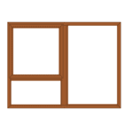 Robmeg Econo Aluminium Window Top Hung Casement Bronze 1200mm X 900mm Pt129