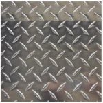 Aluminium Treadplate Bright 610mm X 610mm X 1.5mm