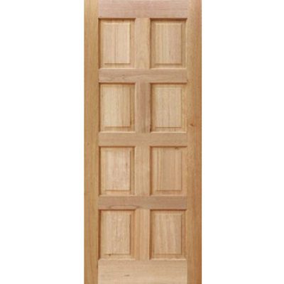 Jamm 8 Panel Door Meranti 813mm X 2032mm Mercury