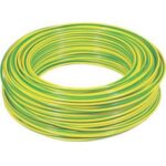 House Wire Cable 1.5mm X 100M Roll Green / Yellow
