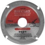 Tork Craft Angle Grinder Wood Blade 4 Teeth 115mm