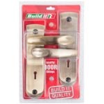 Build It Mortice Lockset Fancy Antique Brass
