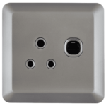 Lear Socket Switch Single 100mm X 100mm