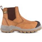 Rebel Safety Boot Crazy Horse Tan From Size 5 To 10