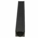 Sequal Drain Channel & Grate Black 1M