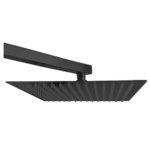 Luxus Shower Head And Arm Black