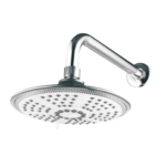 Quaddro Powerflo Shower Head And Arm 5 Function