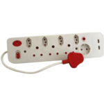 Build It Multiplug 8 Way With 2.1Amp Usb Port With Surge