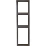 Robmeg Top Hung Sidelight 2 Vent Charcoal 600mm X 2100mm Sl621