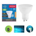 Eurolux Led Gu10 Rechargeable Globe 3W 4000K - Image 2
