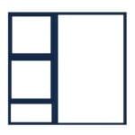 Robmeg Aluminium Window Top Hung Casement Charcoal1500mm X 15000mm Ptt1515