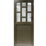 Robmeg Entrance Door Stable Staggered / Solid Bronze Obscure Left or Right Hand 900mm x 2100mm