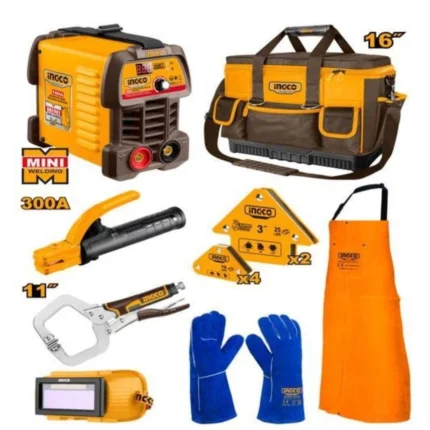 Ingco Welding Kit with Bag 8 PCS