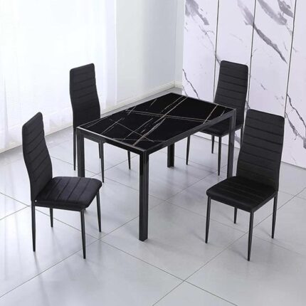Minimalist Glass Dining Set MW34