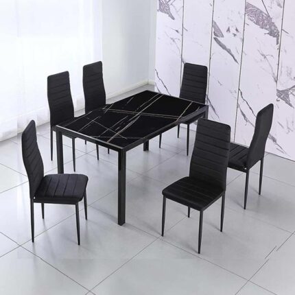 Minimalist Glass Dining Set MW39