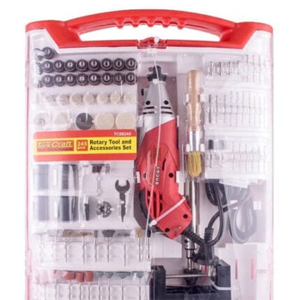 Tork Craft Rotary Tool 170W Accessory Set